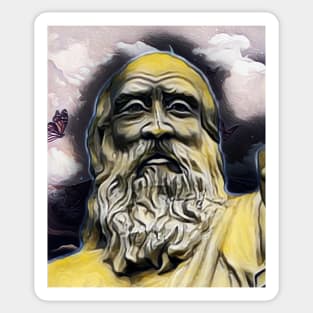 Diogenes Portrait | Diogenes Artwork 9 Sticker